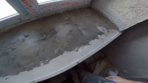 Как   сделать  стяжку под подоконник
