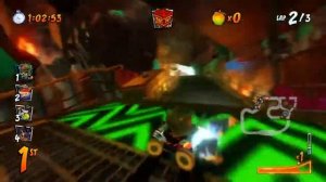 (192) Crash Team Racing: Nitro Fueled Walkthrough - Megamix Mania - Single Race (Hard)