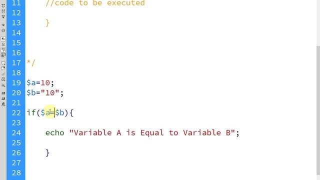 If Statement in PHP Hindi/urdu смотреть онлайн