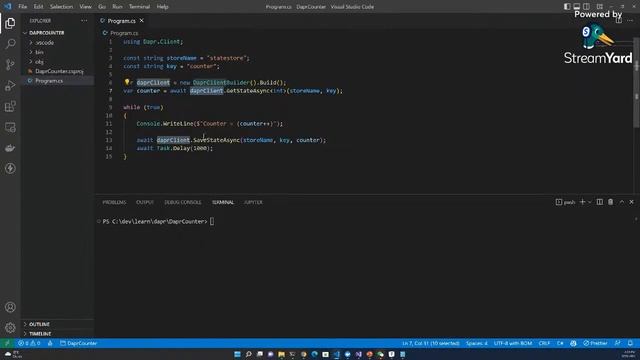 Running your Apps on Dapr смотреть онлайн