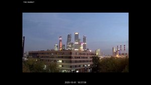 Демонстрация работы скоростной поворотной IP-видеокамеры IDIS DC-S6283HRXL LightMaster в сумерках