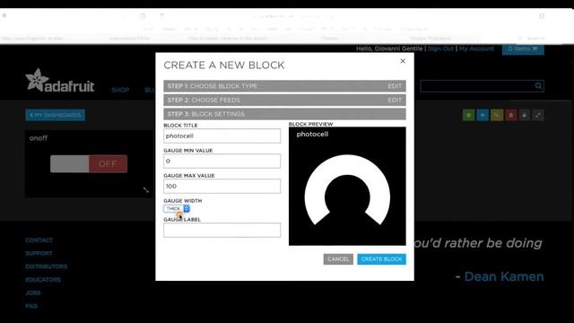 Adafruit IO MQTT + Arduino YUN смотреть онлайн