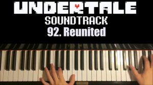 Undertale OST - 92. Reunited (Piano Cover by Amosdoll)