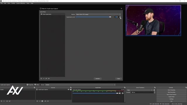 OBS Studio: How To Add Noise Suppression Audio Filter To Your Mic (OBS Studio Tutorial)