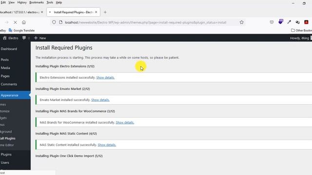 How To Install and Activate Electro Theme in Wordpress