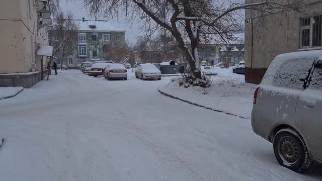 Сибирские просторы. Прогулки по зимнему Северску.