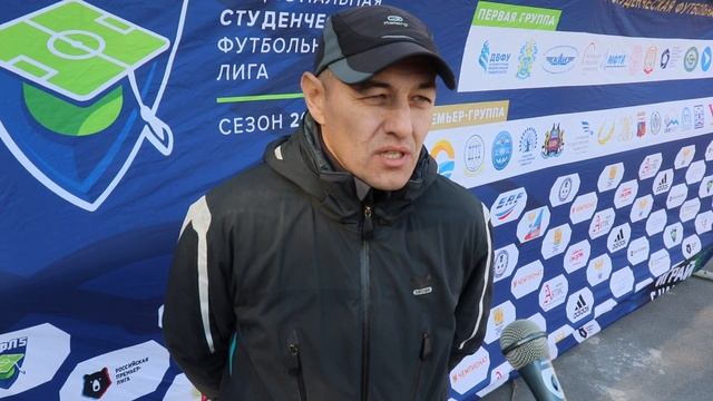 Главный тренер КНИТУ-КАИ Азат Хидиятуллин после матча МФТИ - КНИТУ-КАИ (1:1) смотреть онлайн