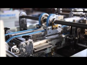 Машина для жестких картонных коробок ZK 5540 WL работа с картоном