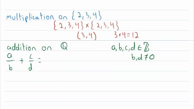 What are Binary Operations? | Abstract Algebra