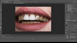 How to Use Teeth Whitening Photoshop Action (link in description)