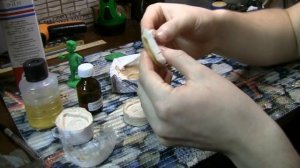 Литье эпоксидки в гипс - первый опыт