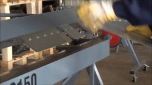 Как согнуть фасадную кассету закрытого типа К200 | Производство и изготовление фасадной кассеты