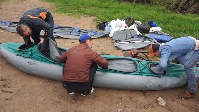 Эпизод 9. Попытка правильно вставить дно в уже надутую байдарку-хатангу смотреть онлайн