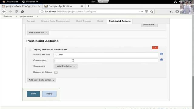 09 - Jenkins Tutorials for Absolute Beginner | Deploy a WAR file to Apache Tomcat using Jenkins CI смотреть онлайн