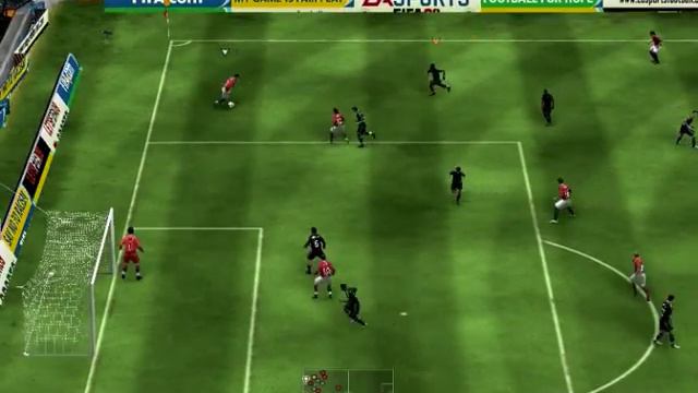 Fifa 09 pc hamachi gameplay! смотреть онлайн