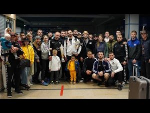 Встретили Александра Шлеменко в Омске