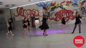 Ballet Choreography in Dance Class Studio