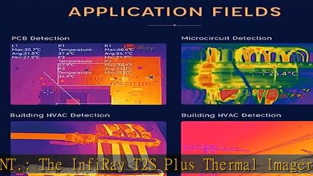 (for iOS 11 and Above)InfiRay Xinfrared T2S+ Thermal Camera, T2S Plus Infrared Camera Thermal Image смотреть онлайн
