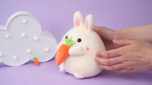 Мягкая игрушка "Зайчик" белый, 20см