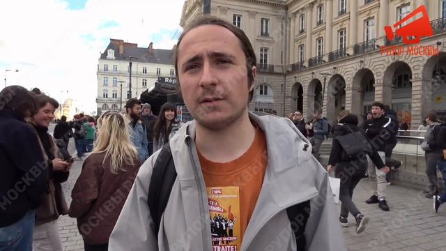 Полиция Ренна водометами разгоняет акцию против пенсионной реформы