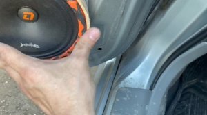 Замена штатных динамиков в Mitsubishi Galant 8 на Dl Audio Barracuda 165