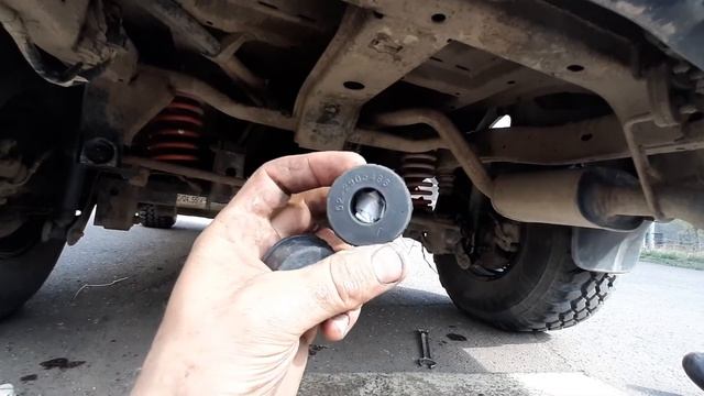 Обзор. Из чего состоит тяга панара на SsangYong Actyon Sports. смотреть онлайн