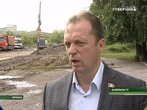 Идёт ремонт ул Ново Советской в Бежице 13 07 17
