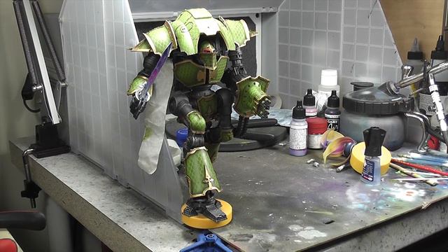 Castigator Knight - Airbrush Snake Skin Pattern смотреть онлайн