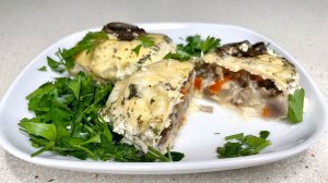 Когда хочется удивить! Приготовьте куриные грудки с грибами в духовке по этому рецепту