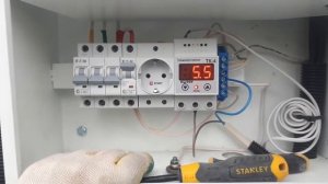 Регулятор температуры в щит на DIN-рейку. DigiTop TK-4 16A
