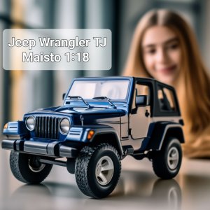 Jeep Wrangler TJ Sahara 1997 Maisto Scale 1/18 Diecast