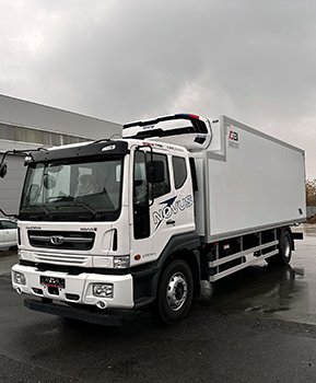 Рефрижераторный фургон с новинкой ХОУ TerraFrigo TOROS 1200 на шасси DAEWOO NOVUS CH7AA 18тн.