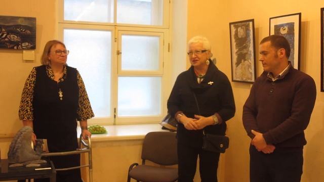 Вернисаж выставки Юлианны Погониной "В плену у сновидений" в Союзе художников СПб 29.03.2022 г. смотреть онлайн