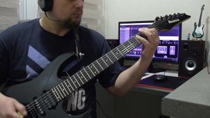 Dimmu Borgir - Burn In Hell (guitar cover)