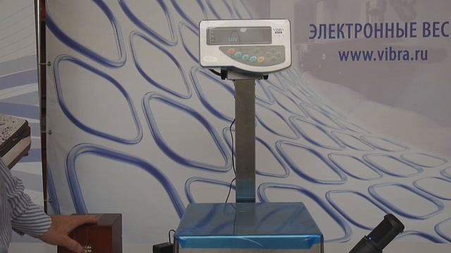 Включение и калибровка лабораторных весов ViBRA HJ