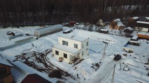 засыпка щебня в пруд зимой