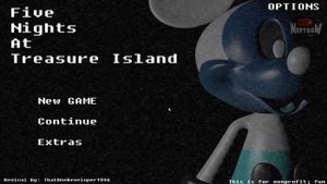Five Nights at Treasure Island Прохождение #2 ✅ ПЯТЬ НОЧЕЙ C МИККИ!