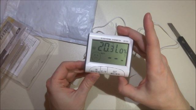 Цифровой термометр-гигрометр DC103 смотреть онлайн