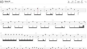 Metallica - Orion (Bass TAB)
