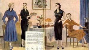 Ретро Журнал мод (Москва) 1954 год