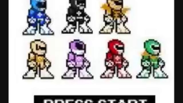 8-Bit Power Rangers смотреть онлайн