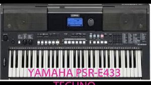 Yamaha PSR E433   Techno