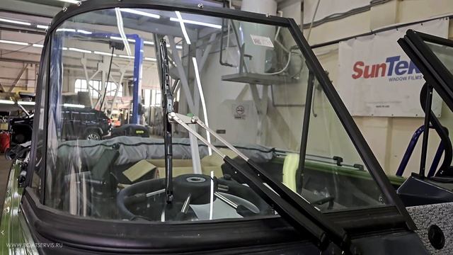 Установка стеклоочистителя на WINDBOAT - BOATSERVIS оборудование катеров и лодок смотреть онлайн