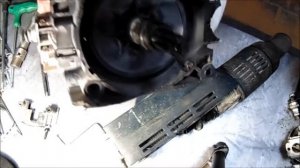 Ремонт отбойного молотка BOSCH 7-46 DE . Проверка статора