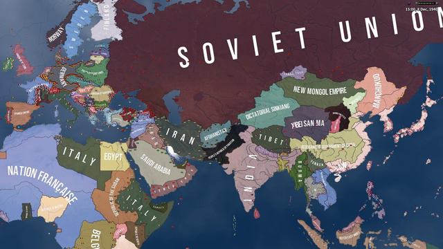 HOI4 Timelapse : Ultra tech Germany Non-Historical