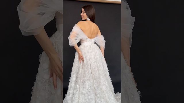 Свадебное платье для романтичной девушки #shorts