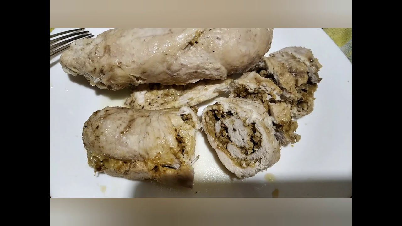 КУРИНЫЕ рулетики с Сыром и Орехами ОЧЕНЬ вкусно и полезно