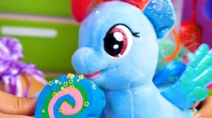Май Литл Пони и Принцесса на игрушечной кухне – Готовлю игрушкам – Игры для детей еда из Плей До