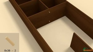 Сборка Книжного шкафа КШ   2