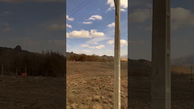 Горные вершины Ирана все в снегу